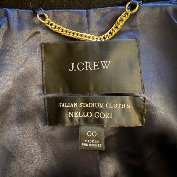 J.Crew Cocoon coat in Italian stadium-cloth wool blend - Picture 9 of 12
